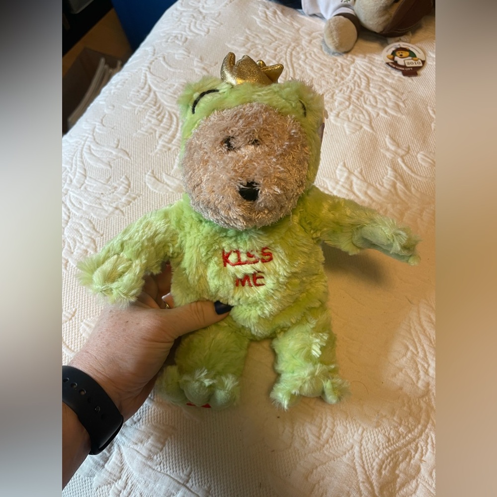 Starbucks • Bearista Bear - Kiss Me Frog Prince
